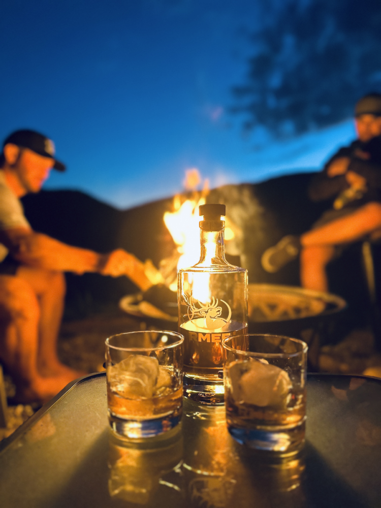 RMEF Decanter and Rocks Glasses Set